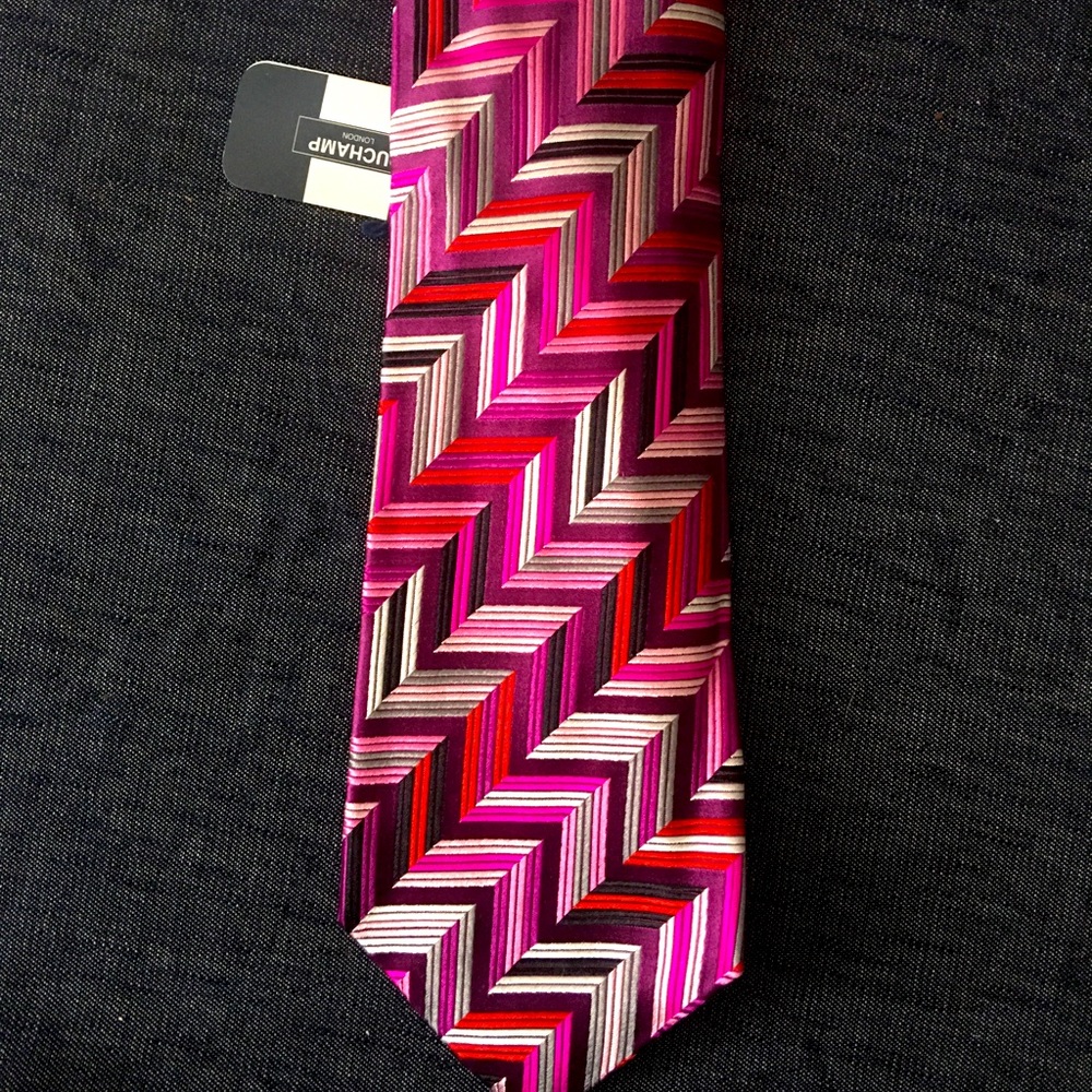 Duchamp woven silk tie